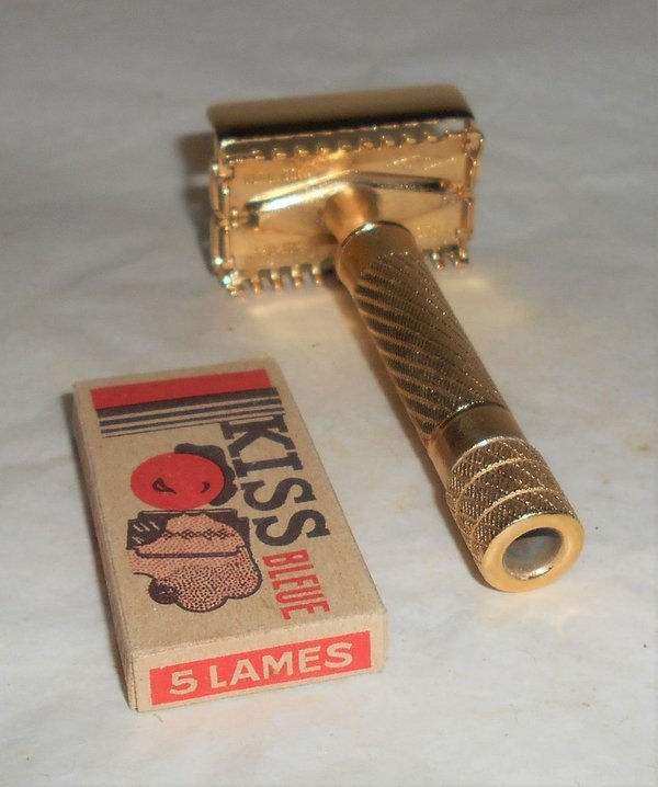1936 Gillette Aristocrat Deluxe Refurbished Re-Plated 24K Gold 4623 (13).JPG
