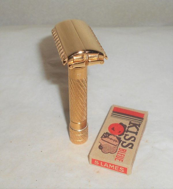 1936 Gillette Aristocrat Deluxe Refurbished Re-Plated 24K Gold 4623 (20).JPG