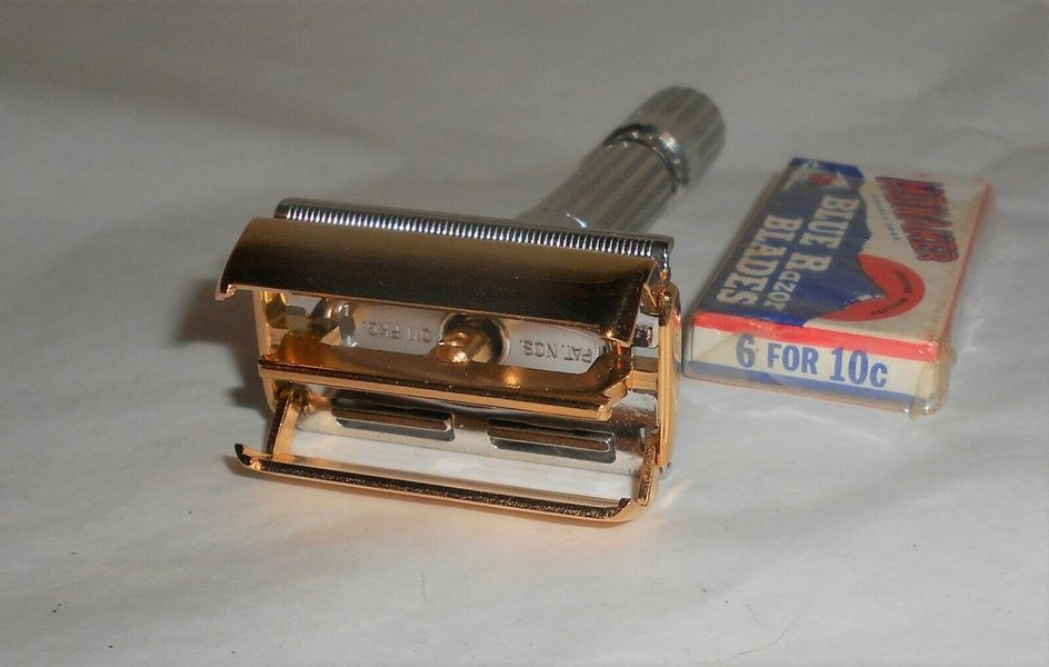 1960 Gillette FatBoy Refurbished Replated Rhodium Gold F3–A1Q (6).jpg