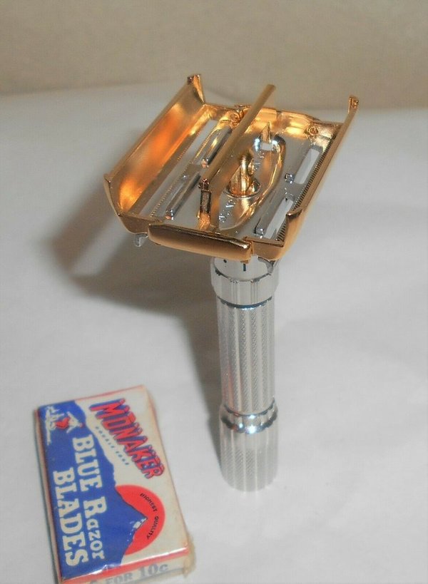 1960 Gillette FatBoy Refurbished Replated Rhodium Gold F3–A1Q (9).jpg