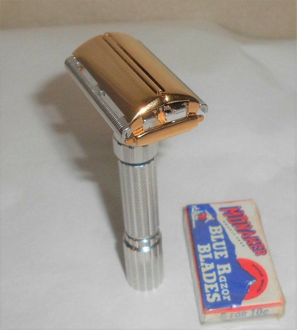 1960 Gillette FatBoy Refurbished Replated Rhodium Gold F3–A1Q (10).jpg