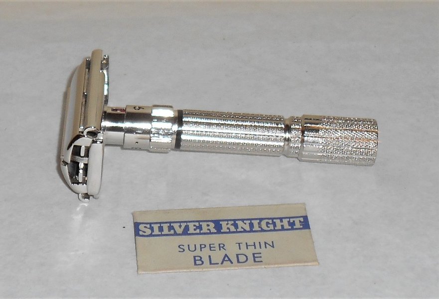 1959 Gillette Fat Boy Razor Adjustable Replated Bright Nickel E2–#21 (13).JPG