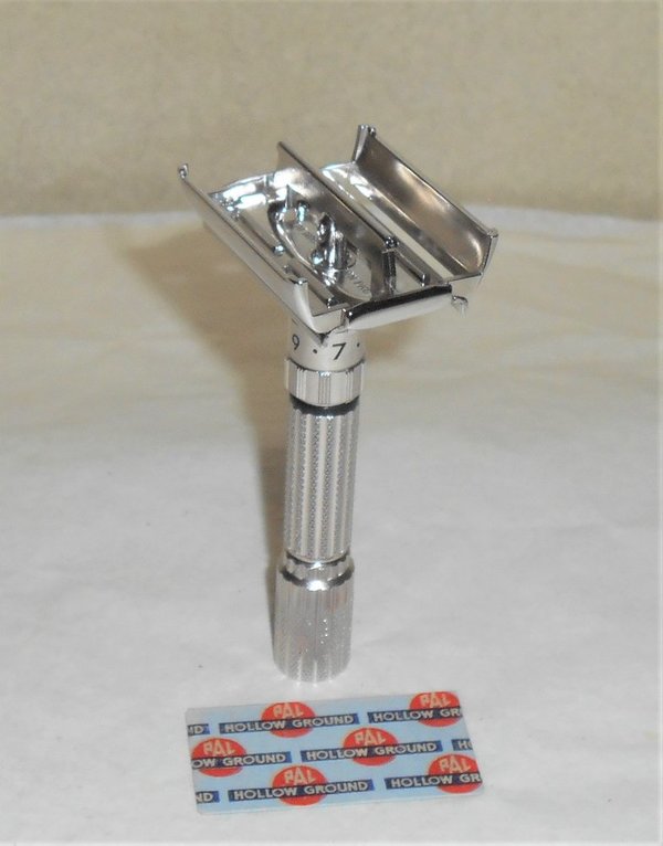 1959 Gillette Fat Boy Razor TTO Replated Rhodium E1 (41).JPG 1959 Gillette Fat Boy Razor TTO Replated Rhodium E1 (41).JPG