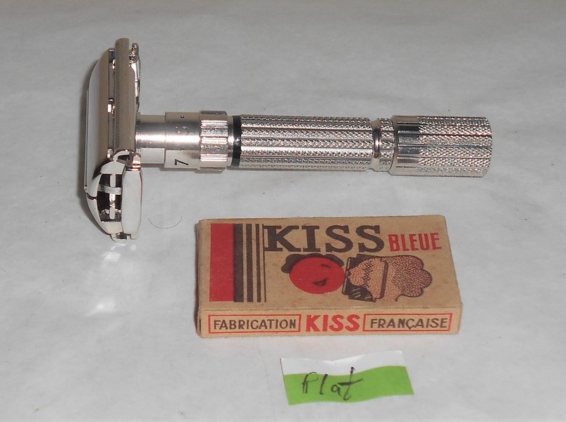 1959 Gillette Fat Boy Razor TTO Adjustable Re–Plated Platinum E1–Z23 (15).JPG 1959 Gillette Fat Boy Razor TTO Adjustable Re–Plated Platinum E1–Z23 (15).JPG