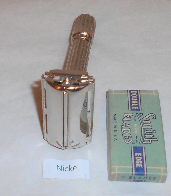 Gillette 1959 Fat Boy Razor Refurbished Replated Bright Nickel E3-QUF (3).JPG