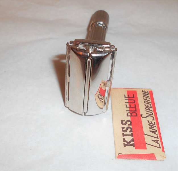 Gillette Fat Boy Adjustable 1960 Razor Replated Bright Nickel F4– 06 (3).JPG