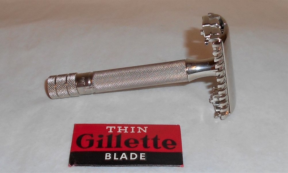 Gillette 1938 Senator TTO Refurbished Replated Mirror Nickel XXC (21).JPG