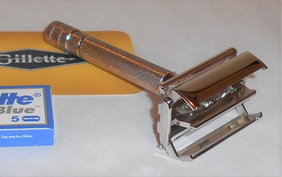 Gillette 1948 Superspeed Razor Refurbished Replated Mirror Nickel (34).JPG