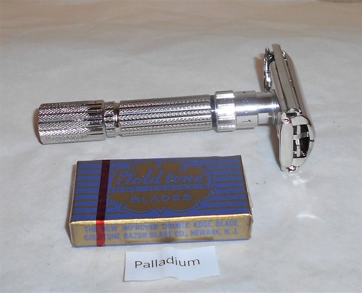 Gillette 1959 Refurbished RePlated Palladium Fat Boy Razor E4 – 89 (26).JPG