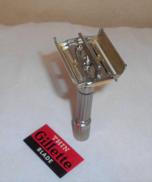 Gillette TTO Adjustable 1960 Fat Boy Refurbished Replated Gold Nickel F1–R87 (39).JPG