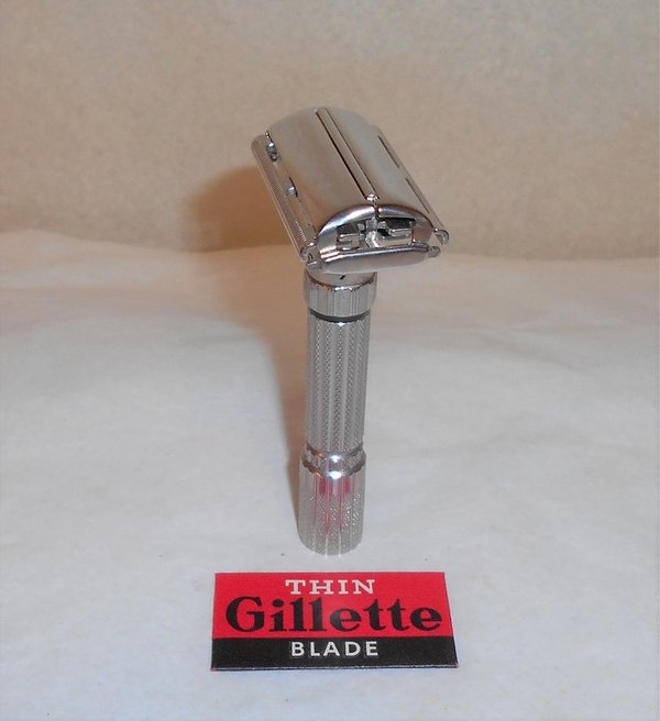 Gillette 1961 Fat Boy Razor Refurbished Replated Bright Nickel G1 – B 33 (63).JPG Gillette 1961 Fat Boy Razor Refurbished Replated Bright Nickel G1 – B 33 (63).JPG
