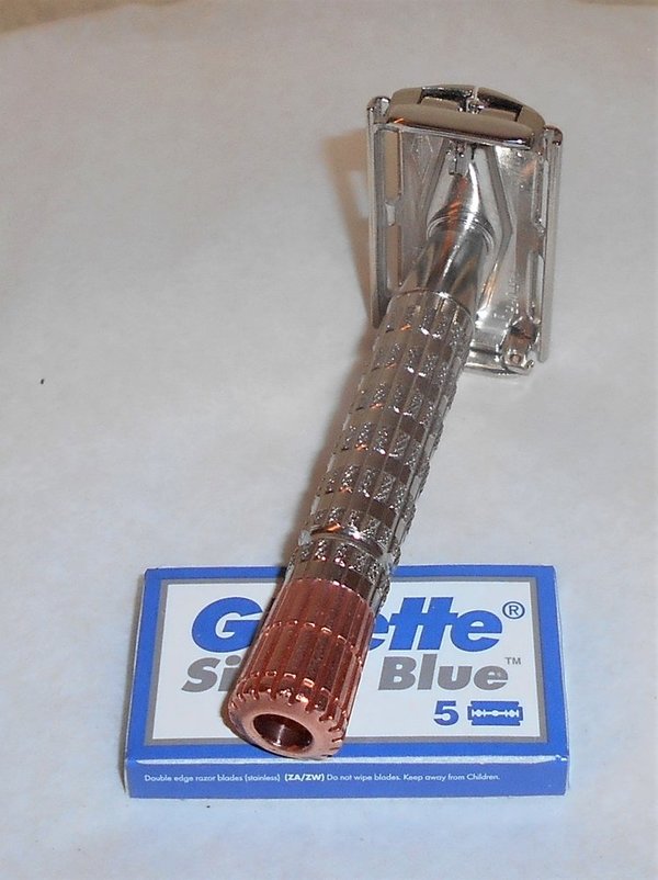 Gillette Superspeed FlareTip 1957 Replated Nickel Copper C–1 (13).JPG