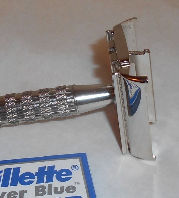 Gillette Superspeed FlareTip 1957 Replated Nickel Copper C–1 (28).JPG