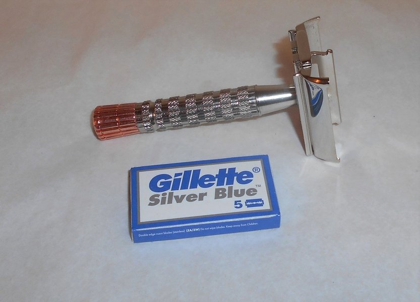 Gillette Superspeed FlareTip 1957 Replated Nickel Copper C–1 (29).JPG