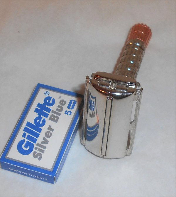 Gillette Superspeed FlareTip 1957 Replated Nickel Copper C–1 (2).JPG