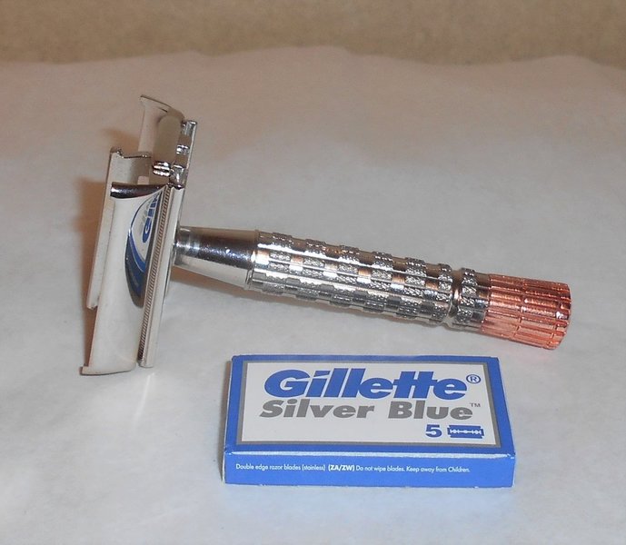 Gillette Superspeed FlareTip 1957 Replated Nickel Copper C–1 (20) - Copy.JPG