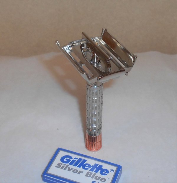 Gillette Superspeed FlareTip 1957 Replated Nickel Copper C–1 (41).JPG