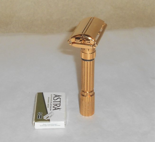 Gillette TTO Fat Boy Adjustable Razor Refurbished Replated 24 Karat Gold F2–ZOX (38).JPG