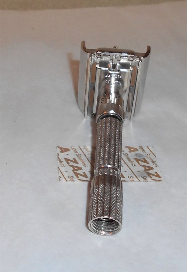 Gillette TTO Fat Boy Razor 1959 Refurbished Replated Palladium E2–02 (17).JPG
