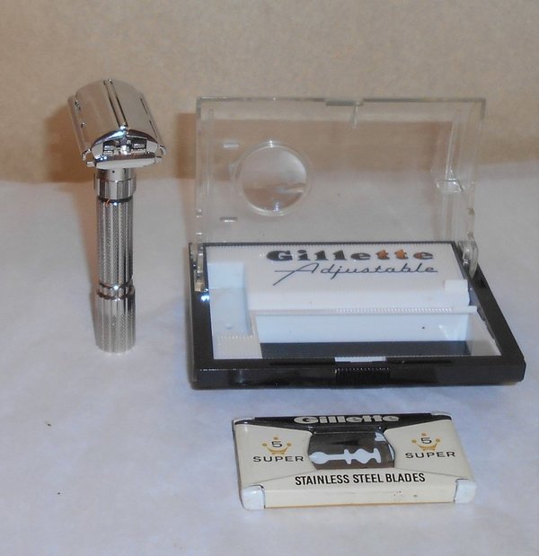 Gillette TTO Adjustable Safety Razor W Case Refurbished Replated Mirror Nickel F2–101 (75).JPG