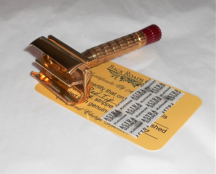 1956 Gillette Red Tip Refurbished RePlated Rhodium Razor B2–1B1 (27).JPG 1956 Gillette Red Tip Refurbished RePlated Rhodium Razor B2–1B1 (27).JPG