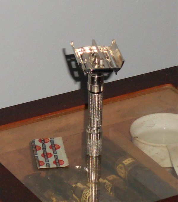 Gillette Fat Boy Razor 1960 TTO Refurbished Replated Palladium F1–P6 ...