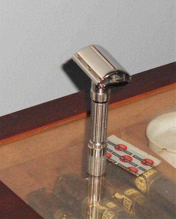 Gillette Fat Boy Razor 1960 TTO Refurbished Replated Palladium F1–P6 ...