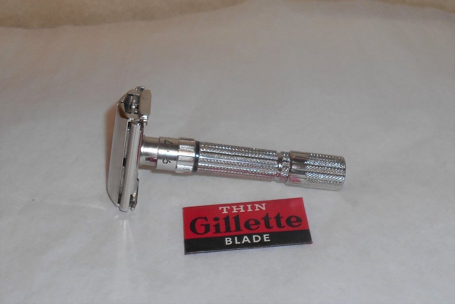 Gillette Fat Boy Razor Adjustable Refurbished 1960 Replated Bright Nickel F1-B76 (9).JPG Gillette Fat Boy Razor Adjustable Refurbished 1960 Replated Bright Nickel F1-B76 (9).JPG