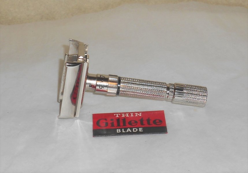Gillette Fat Boy Razor Adjustable Refurbished 1960 Replated Bright Nickel F1-B76 (24).JPG Gillette Fat Boy Razor Adjustable Refurbished 1960 Replated Bright Nickel F1-B76 (24).JPG