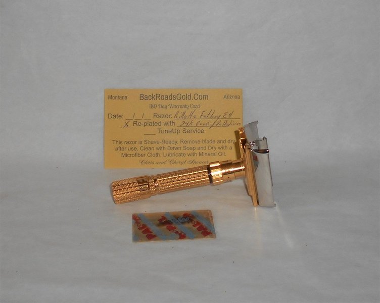 Gillette Fat Boy Razor Adjustable TTO Refurbished Replated Gold Palladium E4–GP1 (25).JPG Gillette Fat Boy Razor Adjustable TTO Refurbished Replated Gold Palladium E4–GP1 (25).JPG