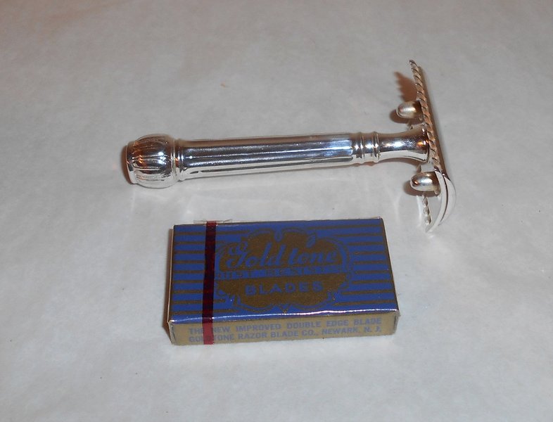 1916 Gillette Extremely Scarce Refurbished Re-Plated ABC Razor W Blade (16).JPG 1916 Gillette Extremely Scarce Refurbished Re-Plated ABC Razor W Blade (16).JPG