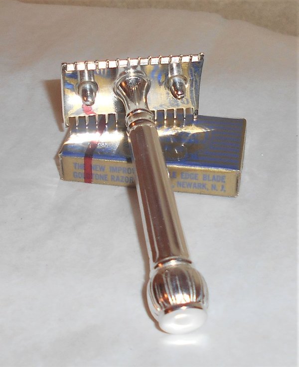 1916 Gillette Extremely Scarce Refurbished Re-Plated ABC Razor W Blade (43).JPG 1916 Gillette Extremely Scarce Refurbished Re-Plated ABC Razor W Blade (43).JPG