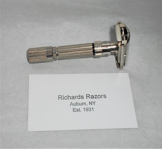Gillette FatBoy Razor 1961 Adjustable TTO Replated Bright Nickel G1 (55).JPG Gillette FatBoy Razor 1961 Adjustable TTO Replated Bright Nickel G1 (55).JPG