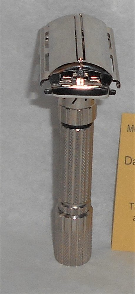 Gillette Fat Boy Razor 1961 TTO Refurbished RePlated Mirror Nickel G2–A17 (1).JPG Gillette Fat Boy Razor 1961 TTO Refurbished RePlated Mirror Nickel G2–A17 (1).JPG