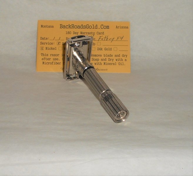 Gillette 1960 Fat Boy Razor TTO Adjustable Replated Refurbished Mirror Nickel (4).JPG Gillette 1960 Fat Boy Razor TTO Adjustable Replated Refurbished Mirror Nickel (4).JPG