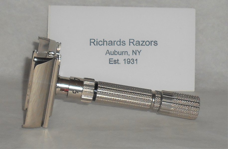 Gillette 1960 Fat Boy Razor TTO Adjustable Replated Refurbished Mirror Nickel (14).JPG Gillette 1960 Fat Boy Razor TTO Adjustable Replated Refurbished Mirror Nickel (14).JPG