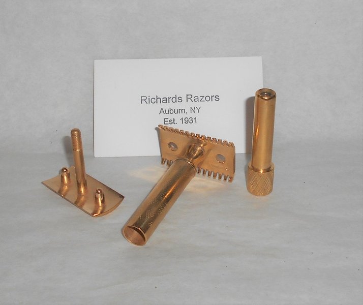 Gillette Bostonian 1921 Three-Piece Razor Refurbished Replated 24 Karat Gold (46).JPG