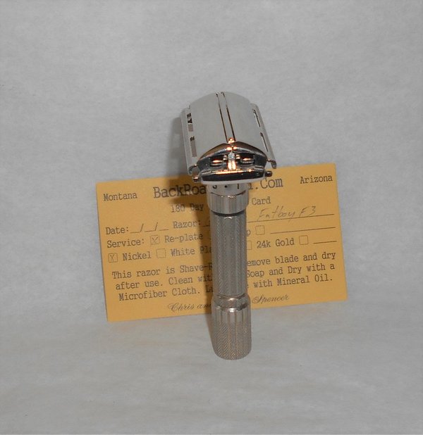 Gillette Fat Boy Razor 1960 TTO Adjustable Refurbished Replated Mirror Nickel F3–72 (51).JPG Gillette Fat Boy Razor 1960 TTO Adjustable Refurbished Replated Mirror Nickel F3–72 (51).JPG