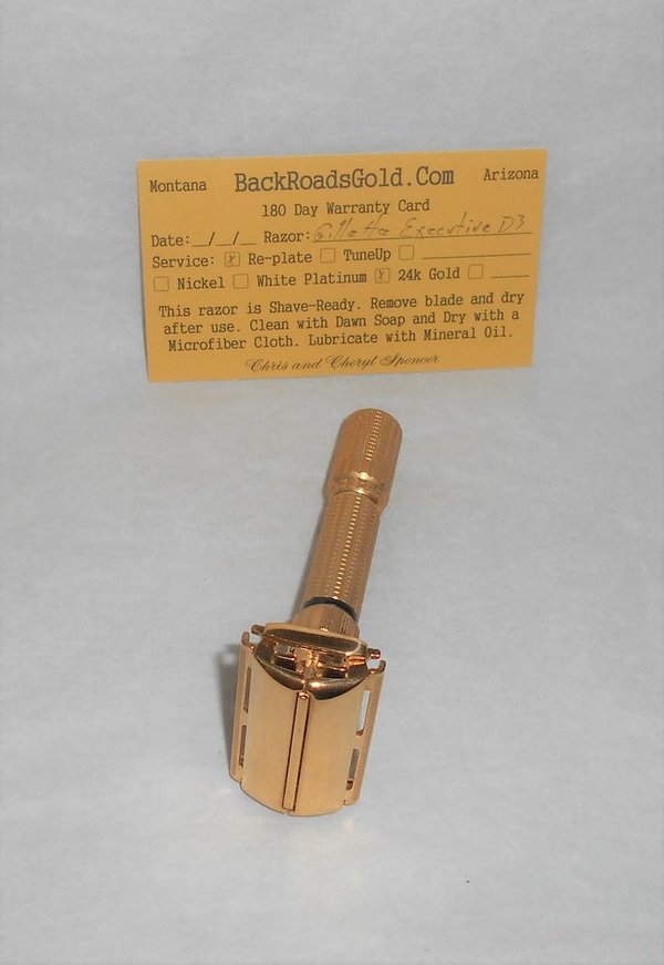 Gillette Executive 1958 Adjustable Refurbished Replated 24 Karat Gold (4).JPG