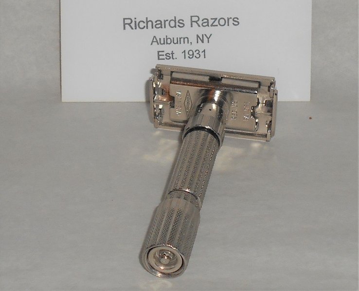 Gillette Fat Boy Razor 1961 TTO Refurbished Replated Mirror Nickel G1–G9 (14).JPG Gillette Fat Boy Razor 1961 TTO Refurbished Replated Mirror Nickel G1–G9 (14).JPG