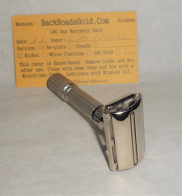 Gillette Fat Boy Razor TTO Adjustable Refurbished Replated Mirror Nickel E2–37 (5).JPG Gillette Fat Boy Razor TTO Adjustable Refurbished Replated Mirror Nickel E2–37 (5).JPG