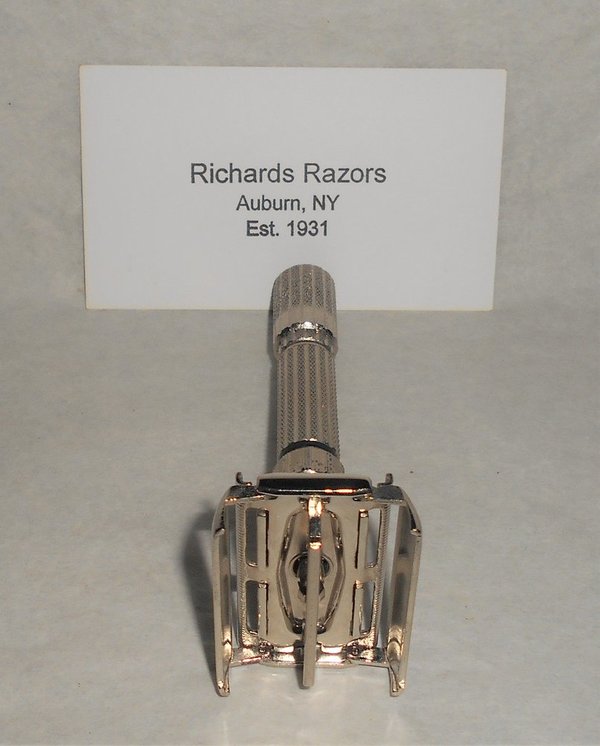 Gillette Fat Boy Razor TTO Adjustable Refurbished Replated Mirror Nickel E2–37 (28).JPG Gillette Fat Boy Razor TTO Adjustable Refurbished Replated Mirror Nickel E2–37 (28).JPG