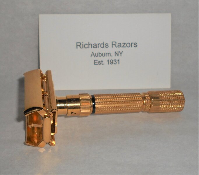 Gillette Fat Boy Razor Adjustable TTO Refurbished Replated 24 Karat Gold E1–11 (44).JPG Gillette Fat Boy Razor Adjustable TTO Refurbished Replated 24 Karat Gold E1–11 (44).JPG