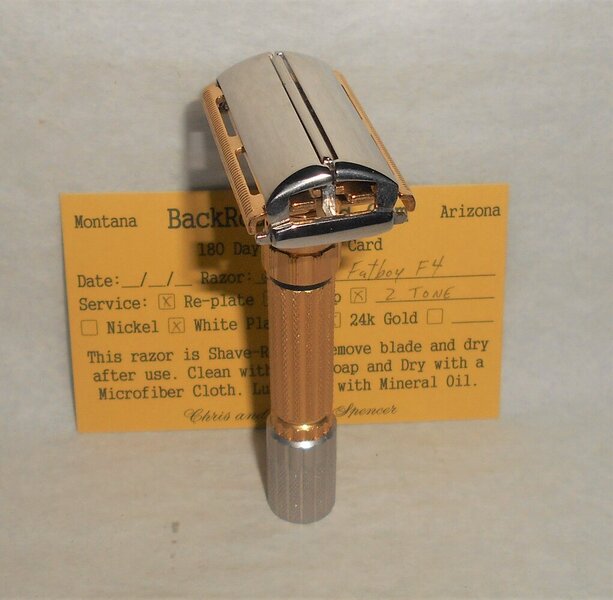 Gillette Fat Boy Razor Adjustable Refurbished Replated 24 Karat Gold White Platinum F4–99 (54).JPG Gillette Fat Boy Razor Adjustable Refurbished Replated 24 Karat Gold White Platinum F4–99 (54).JPG