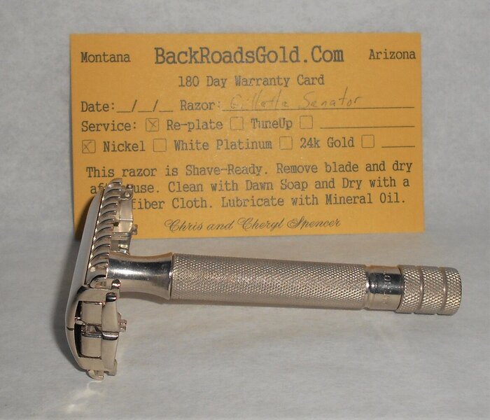 Gillette 1938 SenatorRazor TTO Refurbished Replated Mirror Nickel (21).JPG Gillette 1938 SenatorRazor TTO Refurbished Replated Mirror Nickel (21).JPG