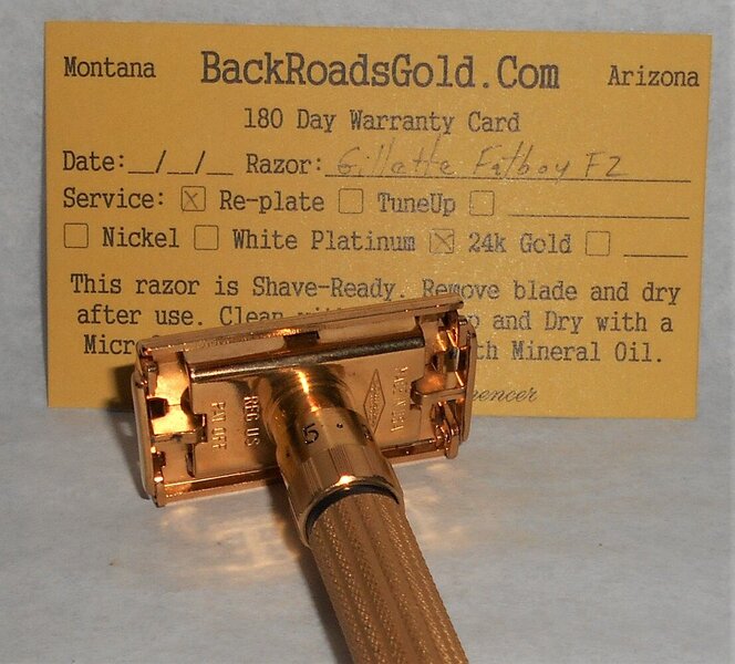 Gillette Fat Boy Razor Adjustable Refurbished Replated 24 Karat Gold F2–Q6 (18).JPG Gillette Fat Boy Razor Adjustable Refurbished Replated 24 Karat Gold F2–Q6 (18).JPG