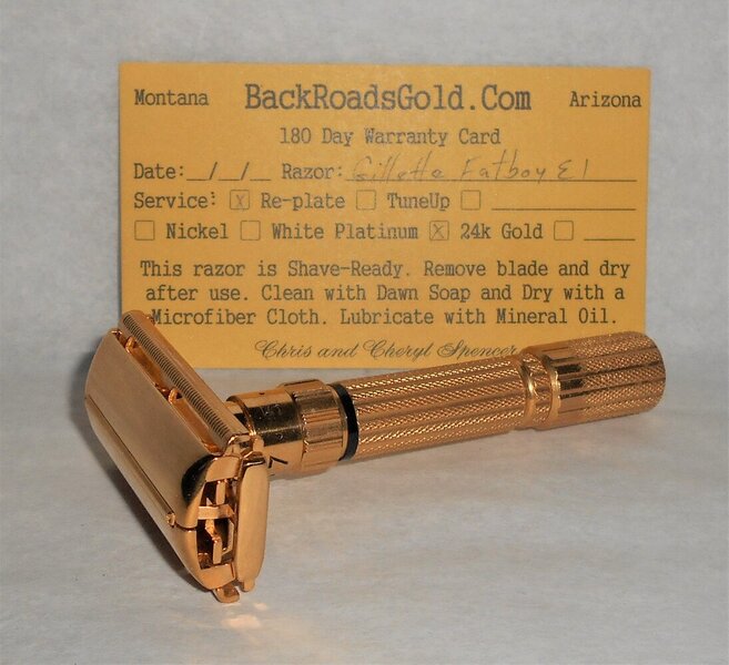 Gillette Fat Boy Razor Adjustable TTO Refurbished Replated 24 Karat Gold E1–11 (1).JPG Gillette Fat Boy Razor Adjustable TTO Refurbished Replated 24 Karat Gold E1–11 (1).JPG
