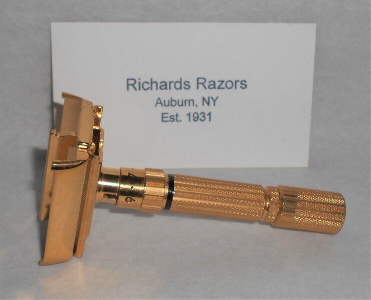 Gillette Fat Boy Razor Adjustable TTO Refurbished Replated 24 Karat Gold E1–11 (32).JPG Gillette Fat Boy Razor Adjustable TTO Refurbished Replated 24 Karat Gold E1–11 (32).JPG