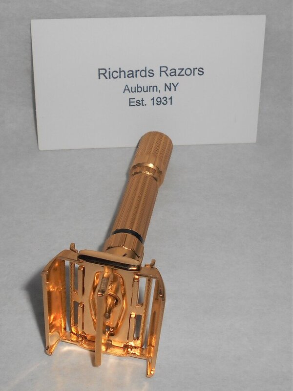 Gillette Fat Boy Razor Adjustable TTO Refurbished Replated 24 Karat Gold E1–11 (47).JPG Gillette Fat Boy Razor Adjustable TTO Refurbished Replated 24 Karat Gold E1–11 (47).JPG