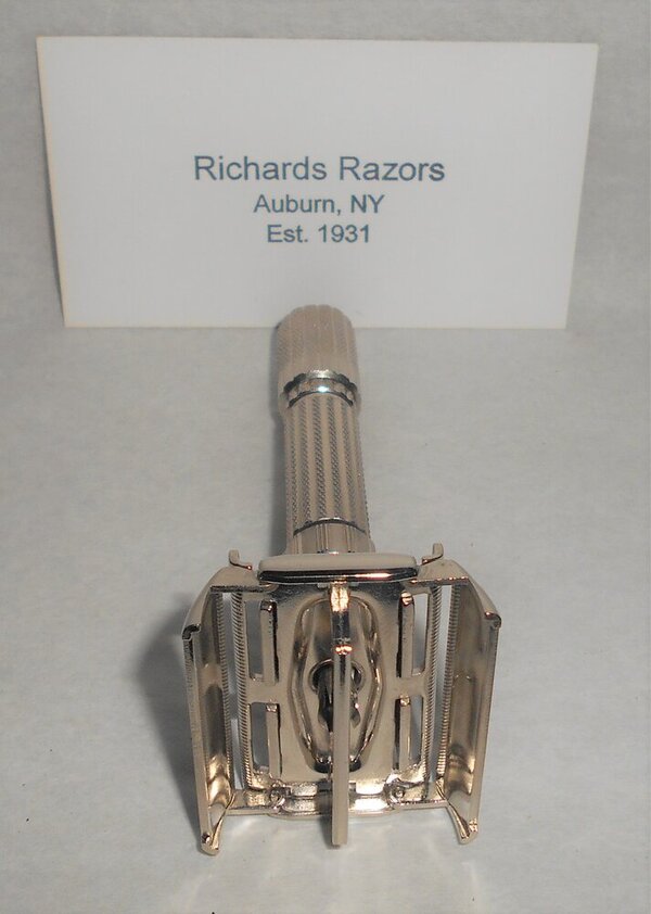 Gillette Fat Boy Razor 1960 TTO Adjustable Refurbished Replated Mirror Nickel F3–BB (46).JPG Gillette Fat Boy Razor 1960 TTO Adjustable Refurbished Replated Mirror Nickel F3–BB (46).JPG